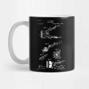 Barber's Hair Clipper Patent 1894 Mug